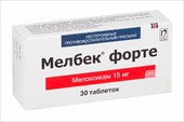 мелбек форте таблетки 15 мг 30 фото