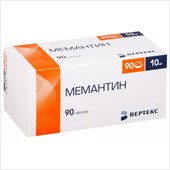 мемантин-вертекс таб ппо 10мг n90 фото