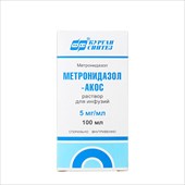 метронидазол-акос р-р для инф 5мг/мл 100мл n1 фото