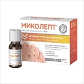 миколепт лак для ухода за ногтями 10 мл фото