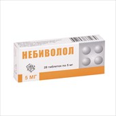 небиволол-березовский таб 5мг №28 фото