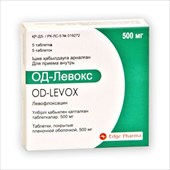 од-левокс таб ппо 500мг n5 фото
