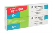 пантенол-д эгис крем 50 г 2 тубы фото