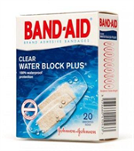 пластырь band-aid антисептический водостойкий прозрачный 20 шт  фото