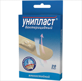 пластырь унипласт 1,9смx7,2см 20 влагостойкий фото