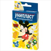 пластырь унипласт набор детский микки маус 20 бактерицид фото