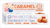 президент бэби з/паста 30мл 0-3 лет карамель 25 rda betafarma s p a  фото