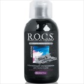 r.o.c.s. black edition ополаскиватель для полости рта 250мл отбеливающий фото