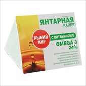 рыбий жир янтарная капля, капсул 300мг n100 фото
