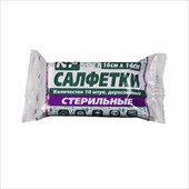 салфетки стер 16смx14см 10 2-х слойные ньюфарм фото