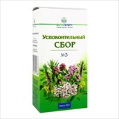 сбор успокоительный 3 пач 50г фото
