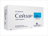 сейзар 100 мг 30 табл фото