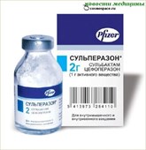 сульперазон порошок для ин 1 г плюс 1 г 1 фл фото