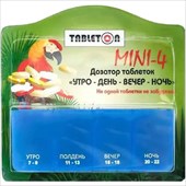 таблетница таблетон мини-4 на 1 день 4 приема фото