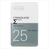 тест-полоски для глюкометра глюкокард сигма n25 фото
