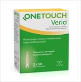 тест-полоски one touch verio 100 фото