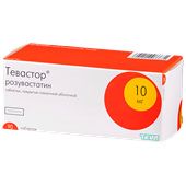 тевастор 10 мг 90 табл фото