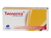 тиолепта таб ппо 600мг 30 канонфарма продакшн зао фото
