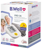 тонометр автомат b well pro-36 манжета m-l говорящий b well limited фото