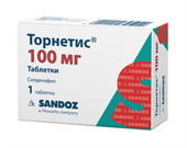 торнетис 100 мг 1 табл фото