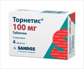 торнетис 100 мг 4 табл фото