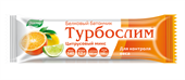 турбослим батончик белковый цитрусовый микс 50 г фото