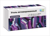 уголь активированный таб 250мг 50 фото