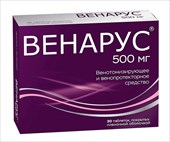 венарус таб ппо 500мг 30 фото