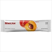 витатека батончик-мюсли 30г абрикосовый фото