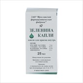зеленина капли капли для внутр примен 25мл фото