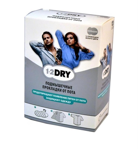1-2 dry прокладки от пота 12 большие белые фото