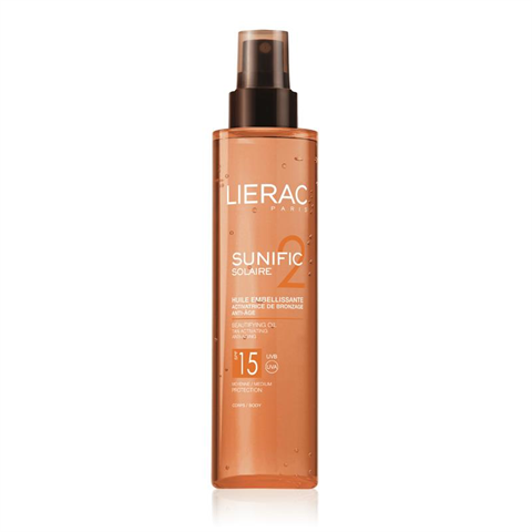 лиерак санифик 2 масло-блеск для тела spf15 125 мл фото