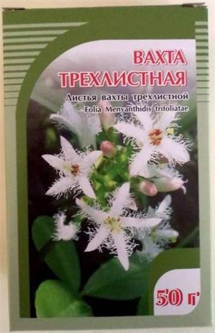 вахта трехлистная листья 50 г фото