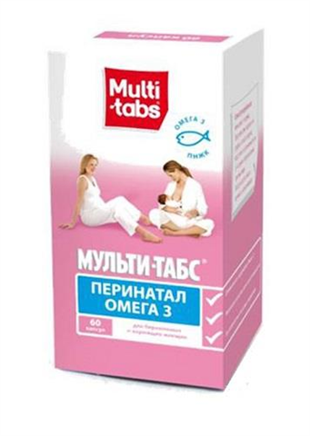 мульти-табс перинатал омега 3 60 капс фото