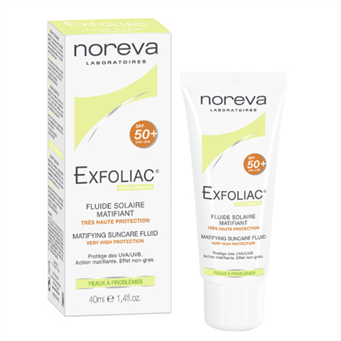 норева эксфолиак эмульсия матирующая солнцезащитная spf50 40 мл фото