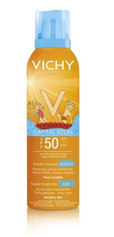 виши капиталь солей супермусс для детей spf50 150 мл фото