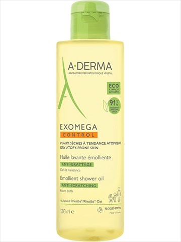 a-derma exomega control масло для тела смягчающее и очищающее 500мл фото