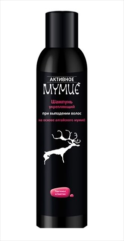 активное мумие шампунь укрепляющий против выпадения волос 330 мл фото