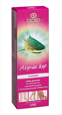 акулий жир крем с акацией для ног 75 мл фото
