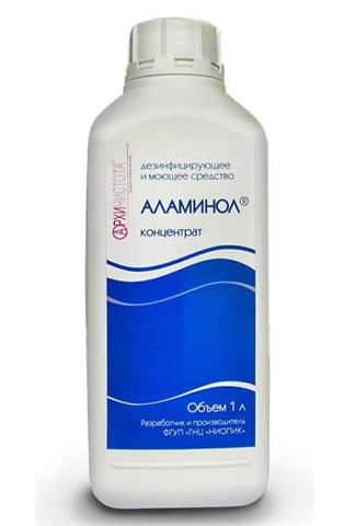 аламинол р-р дезинф 1л фото