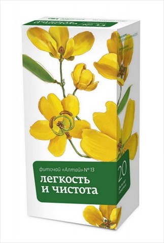 фиточай алтай 13 легкость и чистота 2г 20 алтайский кедр ао фото