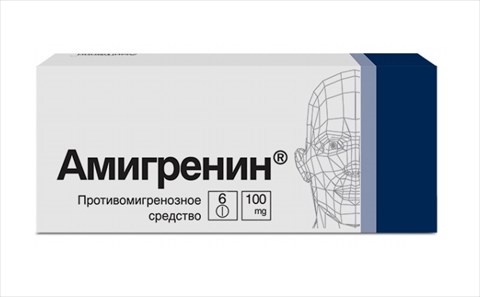 амигренин 100мг 6 табл фото