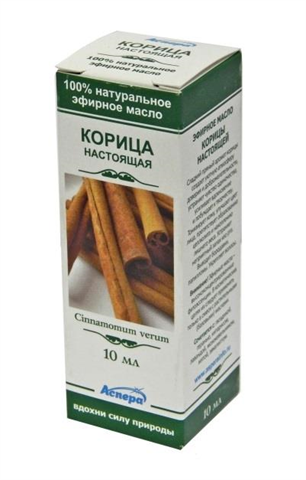 аспера масло эфирн 10мл корица фото