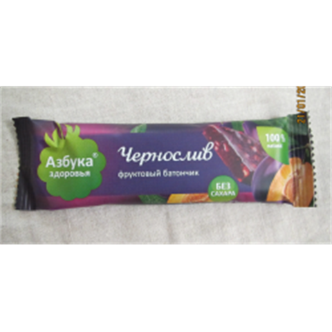 азбука здоровья мюсли батончик чернослив 30 г  фото