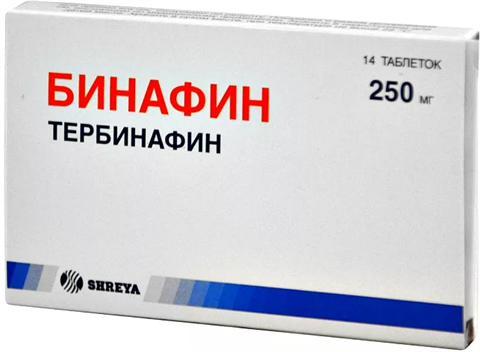 бинафин 250 мг 14 табл фото