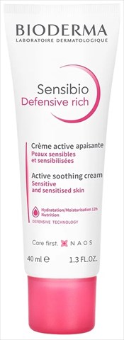 bioderma sensibio defensive крем легкий 40мл для чувствительной кожи фото