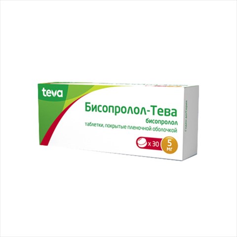 бисопролол-тева таб ппо 5мг n30 фото