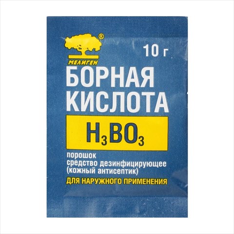 борная к-та пор чистящ для ухода за оптикой 10г фото