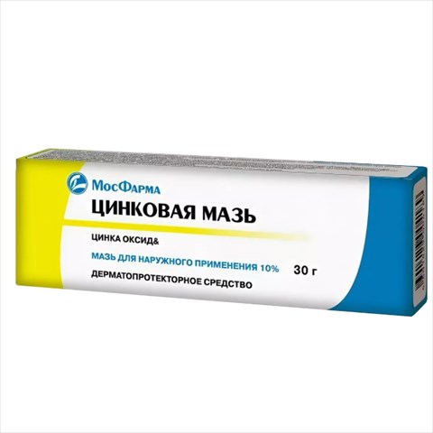 цинковая мазь для наруж примен 10% 30г фото