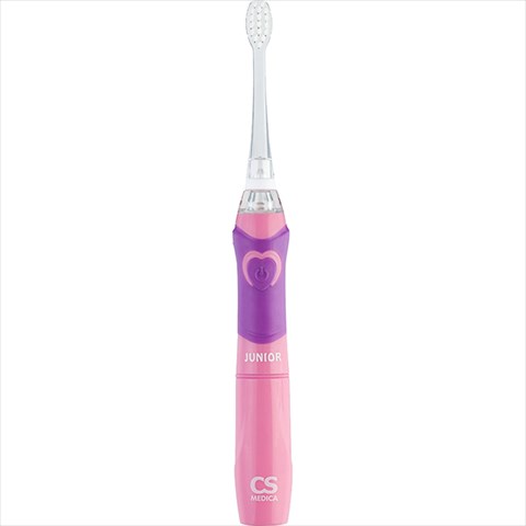 cs medica з/щетка электр cs-562 junior розовая звуковая фото